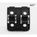 Leather cuff bracelet for men or women, code 3195