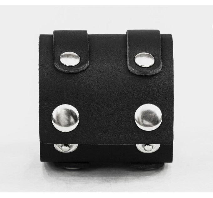 Leather cuff bracelet for men or women, code 3195