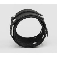 Leather cuff bracelet for men or women, code 3195