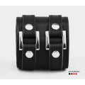 Leather cuff bracelet for men or women, code 3195st