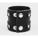 Leather cuff bracelet for men or women, code 3195st