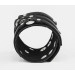 Leather cuff bracelet for men or women, code 3197