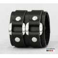 Leather cuff bracelet for men or women, code 3198