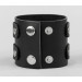 Leather cuff bracelet for men or women, code 3198