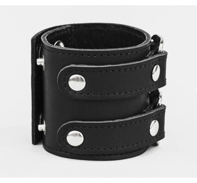 Leather cuff bracelet for men or women, code 3198st