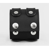 Leather cuff bracelet for men or women, code 3198st