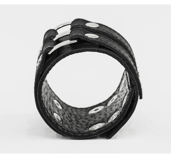 Leather cuff bracelet for men or women, code 3198st