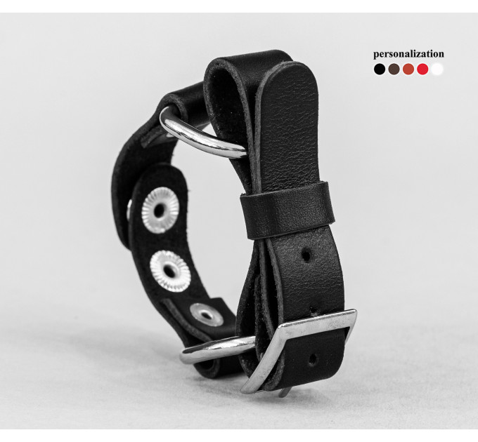 Leather bracelet for men or women, code 3201