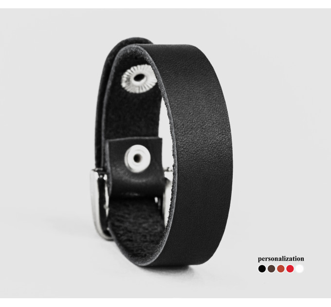 Leather bracelet for men or women, code 3240
