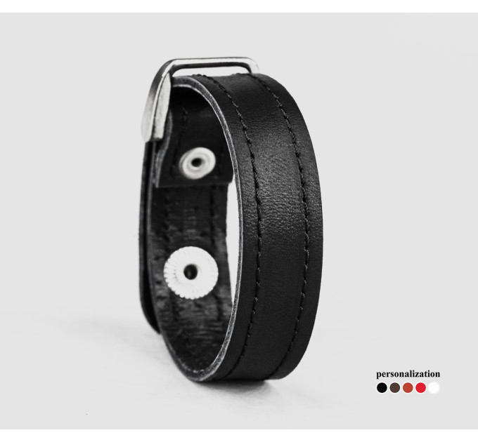 Leather bracelet for men or women, code 3240st