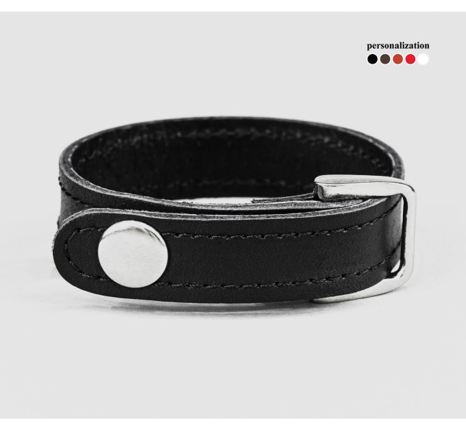 Leather bracelet for men or women, code 3240st