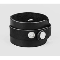 Leather cuff bracelet for men or women, code 3260