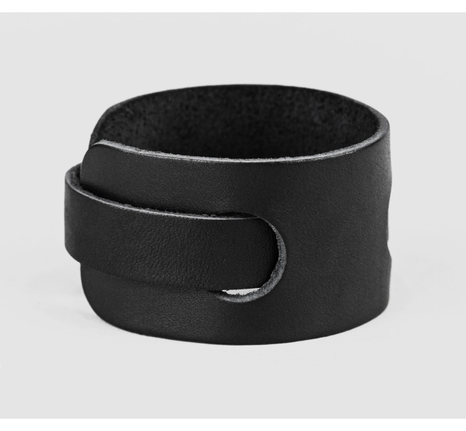 Leather cuff bracelet for men or women, code 3260