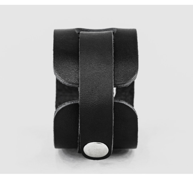 Leather cuff bracelet for men or women, code 3260