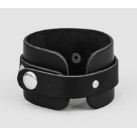 Leather cuff bracelet for men or women, code 3265