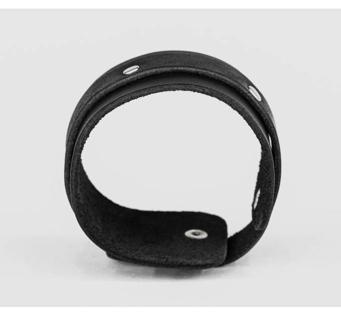 Leather cuff bracelet for men or women, code 3265