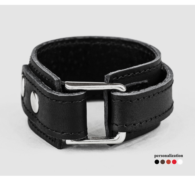 Leather bracelet for men or women, code 3271st