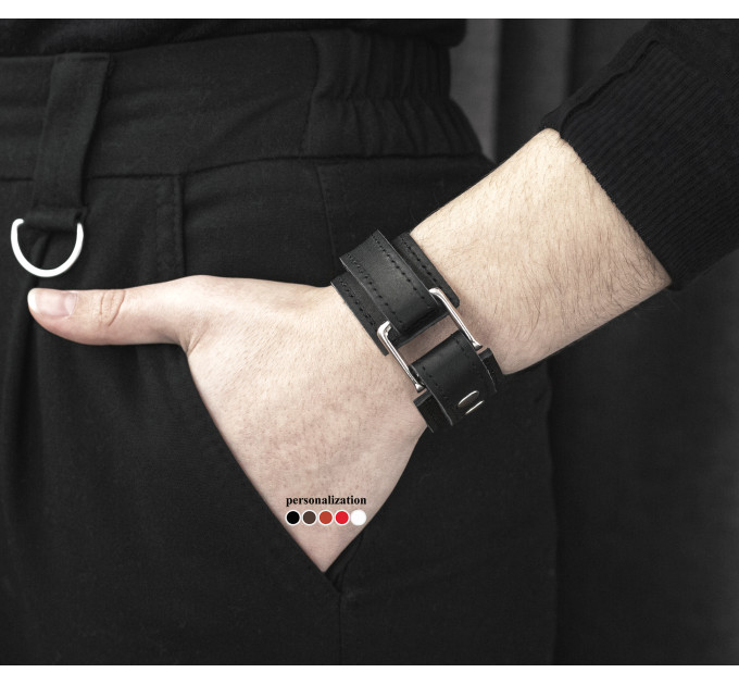 Leather bracelet for men or women, code 3271st