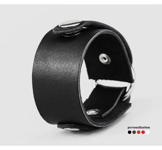 Leather bracelet for men or women, code 3272
