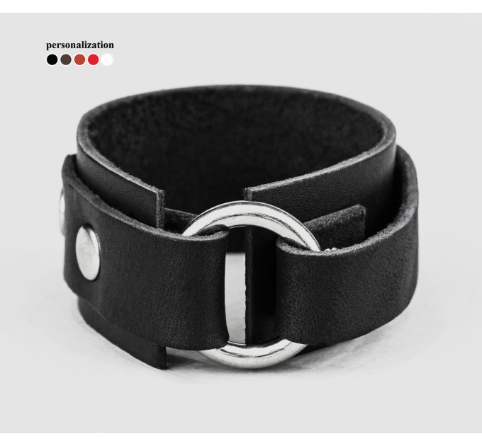 Leather bracelet for men or women, code 3272