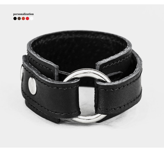 Leather bracelet for men or women, code 3272st