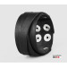 Leather cuff bracelet for men or women, code 3291
