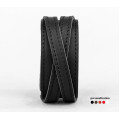 Leather cuff bracelet for men or women, code 3291st