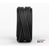 Leather cuff bracelet for men or women, code 3291st