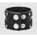 Leather cuff bracelet for men or women, code 3293