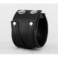 Leather cuff bracelet for men or women, code 3293st
