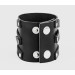 Leather cuff bracelet for men or women, code 3295