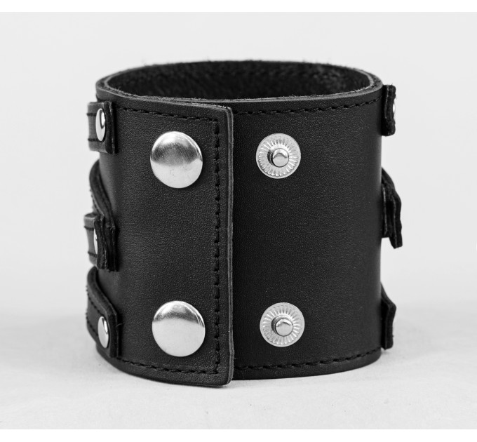 Leather cuff bracelet for men or women, code 3295st