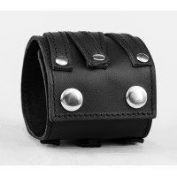 Leather cuff bracelet for men or women, code 3295st