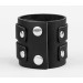 Leather cuff bracelet for men or women, code 3296
