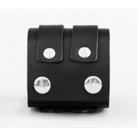 Leather cuff bracelet for men or women, code 3296