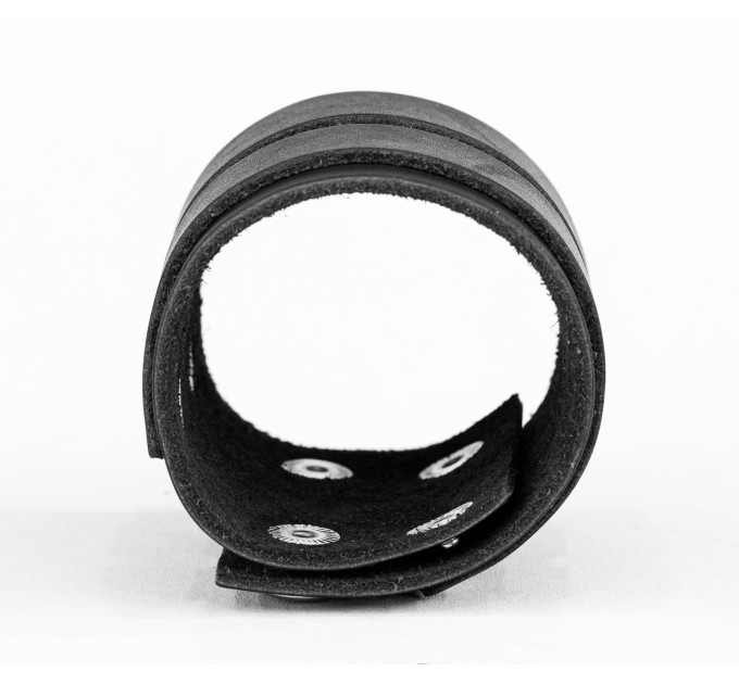 Leather cuff bracelet for men or women, code 3296