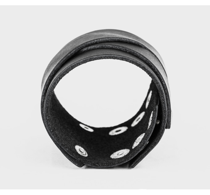 Leather cuff bracelet for men or women, code 3297