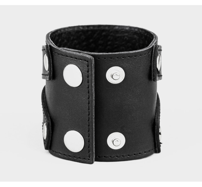 Leather cuff bracelet for men or women, code 3297st