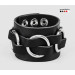 Leather cuff bracelet for men or women, code 3405