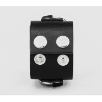 Leather cuff bracelet for men or women, code 3405