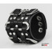 Leather cuff bracelet for men or women, code 3418