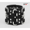 Leather cuff bracelet for men or women, code 3418
