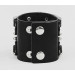 Leather cuff bracelet for men or women, code 3418