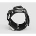 Leather cuff bracelet for men or women, code 3418