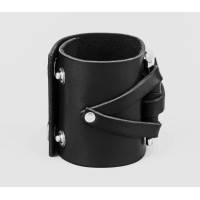 Leather cuff bracelet for men or women, code 3430