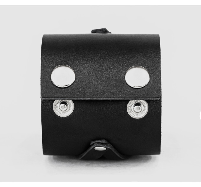 Leather cuff bracelet for men or women, code 3430