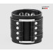 Leather cuff bracelet for men or women, code 3450