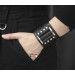 Leather cuff bracelet for men or women, code 3450
