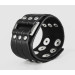 Leather cuff bracelet for men or women, code 3452