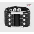 Leather cuff bracelet for men or women, code 3454